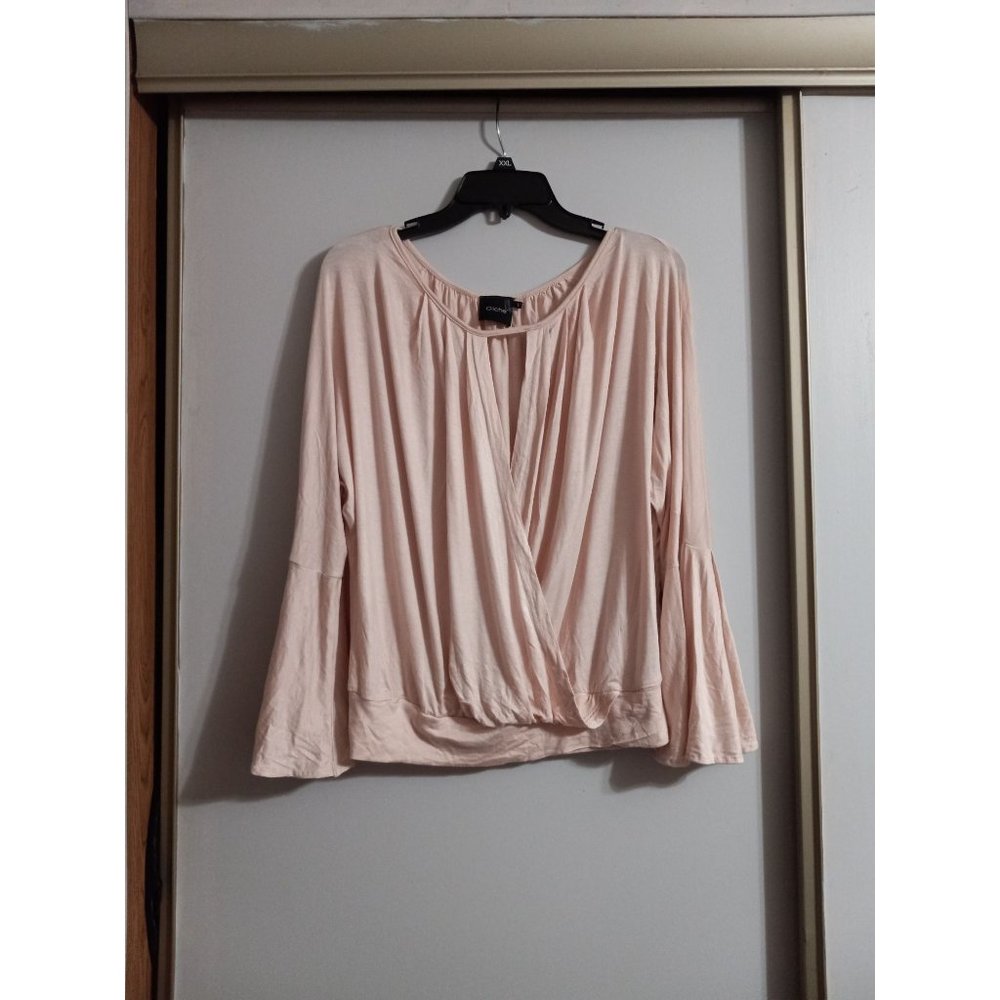 Cliche Large Pink Bell Casual Occasion Top